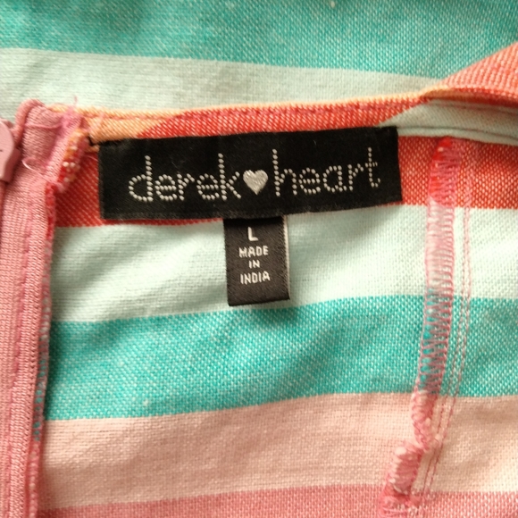 Derek heart striped dress - Picture 3 of 4